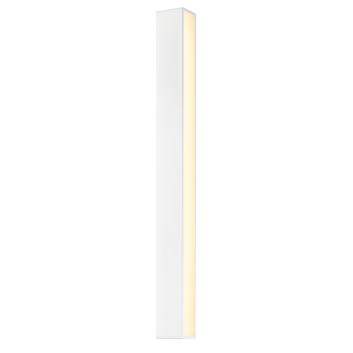 Sonneman Lighting Sideways Textured White LED Outdoor Wall Light by Sonneman Lighting 7256.98-WL