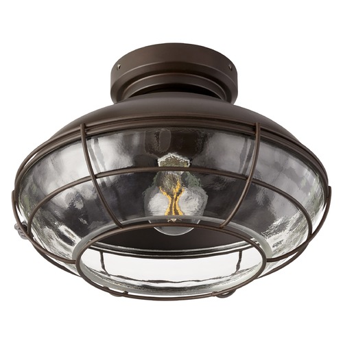 Windmill Oiled Bronze LED Fan Light Kit by Quorum Lighting