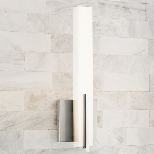 Planck LED Brushed Nickel LED Sconce by Progress Lighting