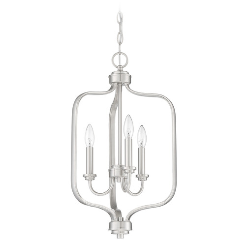 Bolden Brushed Polished Nickel Pendant by Craftmade Lighting