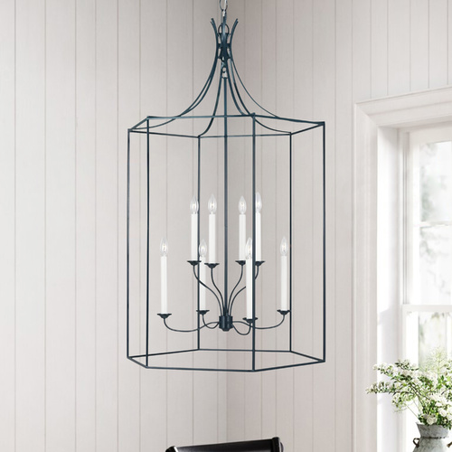 Generation Lighting Alexa Hampton Bantry Extra Large Lantern in Dutch Blue by Generation Lighting AC1038DBL