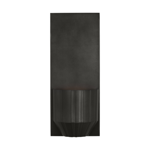 Visual Comfort Modern Collection Visual Comfort Modern Collection Bling Dark Bronze LED Sconce CDWS181PZ