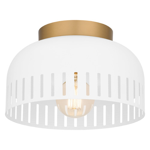 Quoizel Lighting Quoizel Lighting Keagan Matte White Flushmount Light QFL6208W