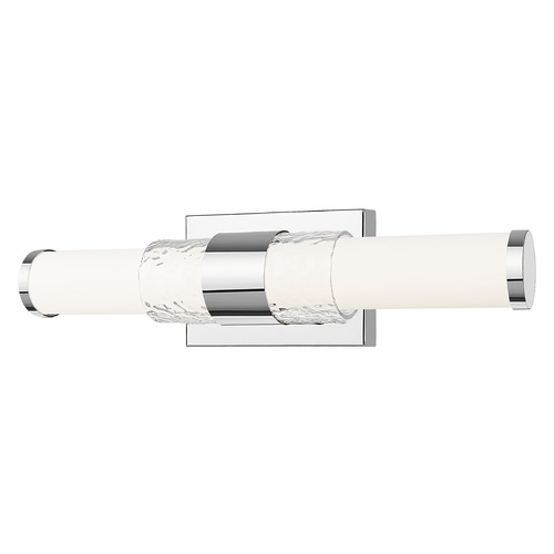 Z-Lite Z-Lite Egon Chrome LED Vertical Bathroom Light 1015-18W-CH-LED