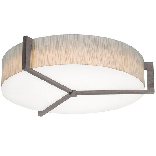 Afx Lighting Apex Weathered Grey LED Flushmount Light