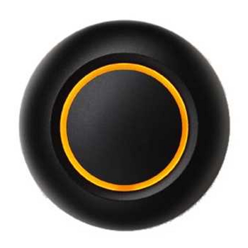 Spore True LED Black Doorbell Button with Orange by Spore Doorbells TDB-A-BK