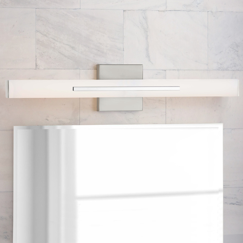 Planck LED Brushed Nickel LED Sconce by Progress Lighting