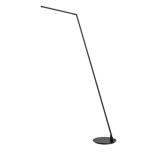Miter Black LED Floor Lamp by Kuzco Lighting