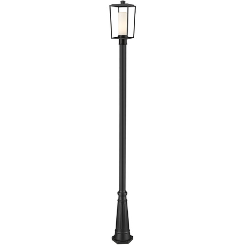 Z-Lite Sheridan Black Post Light by Z-Lite 595PHMR-519P-BK