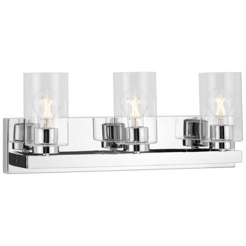 Progress Lighting Progress Lighting Calais 3-Light Coastal Blue Bath Vanity Light P300388-015