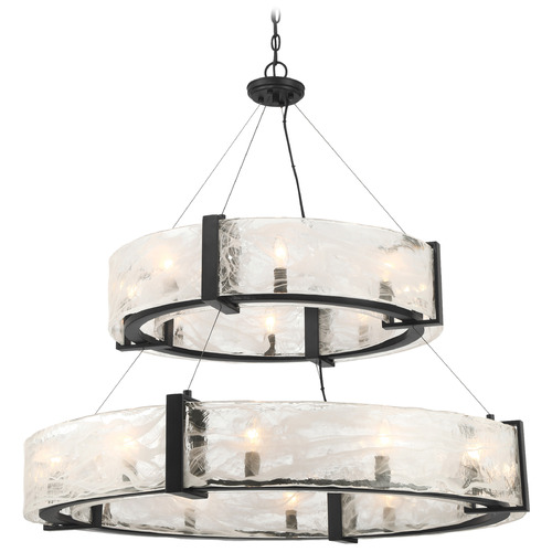 Minka Lavery Minka Lavery Cloud Break Coal Black Chandelier 3610-66A