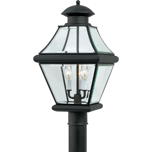 Quoizel Lighting Rutledge Post Light in Mystic Black by Quoizel Lighting RJ9011K