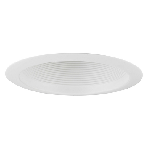 Recesso Lighting by Dolan Designs GU24 Deep White Baffle Trim for 6-Inch Recessed Cans T625W-WH