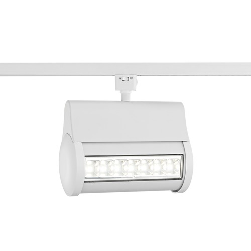 Recesso Lighting by Dolan Designs White 3000K LED Wall Washer for Juno Track Systems by Recesso Lighting TR1071J-30-WH