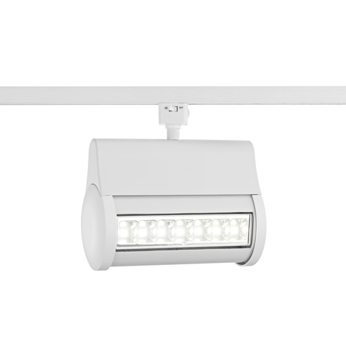 White 3000K LED Wall Washer for Juno Track Systems by Recesso Lighting