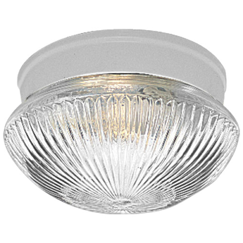 Progress Lighting Fitter White Flushmount Light