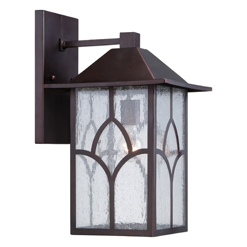 Stanton Claret Bronze Outdoor Wall Light by Nuvo Lighting