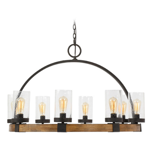 Kalizma Home Atwood Deep Weathered Bronze Chandelier by Uttermost Lighting