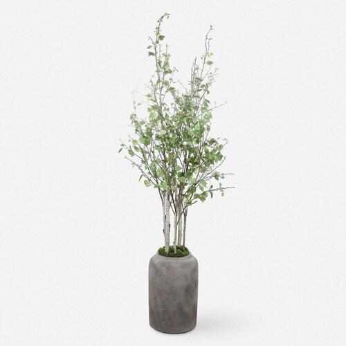 Uttermost Lighting Aldis Potted River Birch by Uttermost Lighting 60146