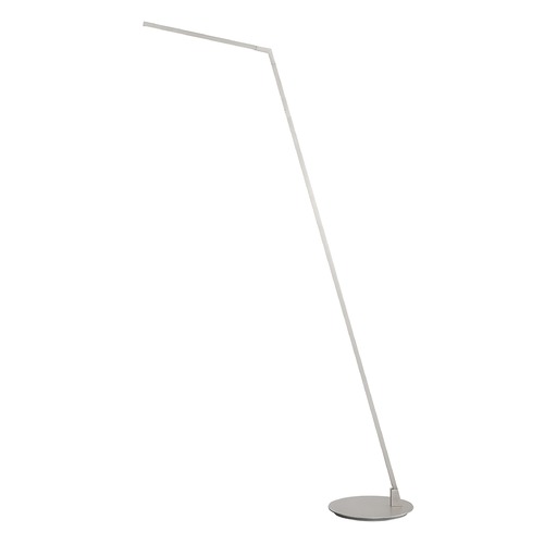 Kuzco Lighting Miter Brushed Nickel LED Floor Lamp by Kuzco Lighting FL25558-BN