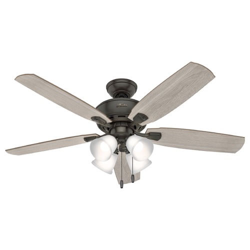 Hunter Fan Company 52-Inch Amberlin Fan in Noble Bronze by Hunter Fan Company 53215