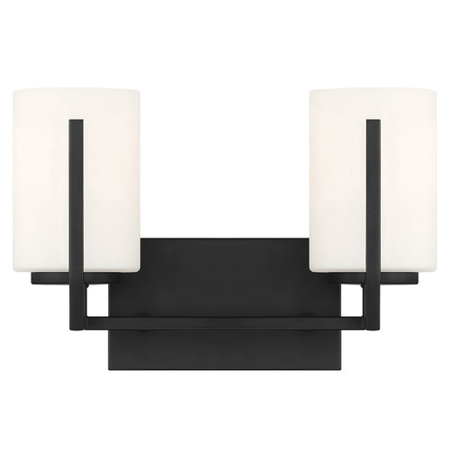 Designers Fountain Cambria Matte Black Bathroom Light