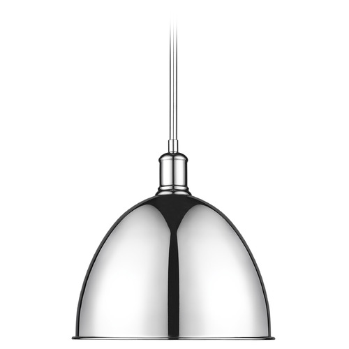 Z-Lite Sawyer Chrome Pendant by Z-Lite 4500P12-CH