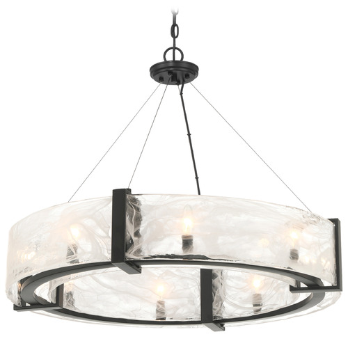 Minka Lavery Cloud Break Coal Black Chandelier