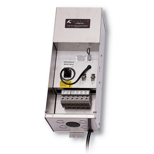 Pro Series 600W Transformer in Stainless Steel by Kichler Lighting