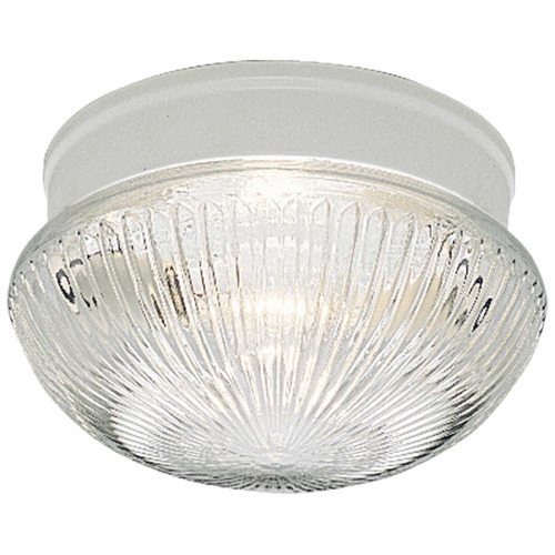 Progress Lighting Progress Lighting Fitter White Flushmount Light P3406-30
