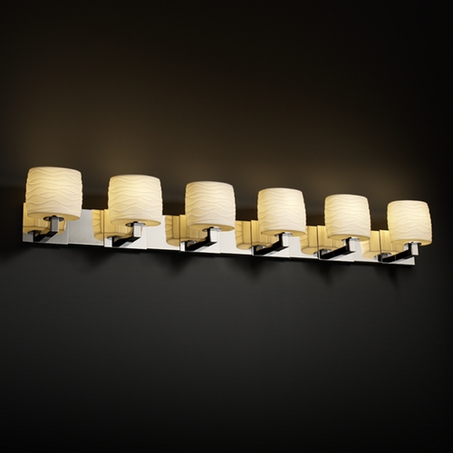 Limoges Collection Bathroom Light by Justice Design Group