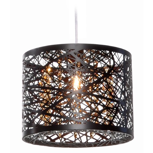 Inca 1-Light LED Mini Pendant in Bronze by ET2 Lighting