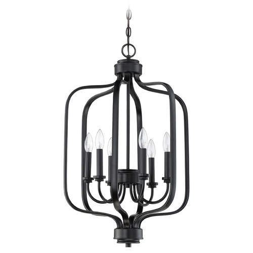 Bolden Flat Black Pendant by Craftmade Lighting