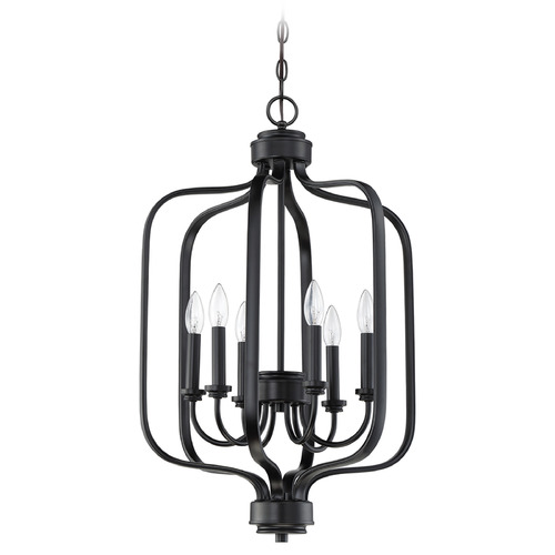 Craftmade Lighting Bolden Flat Black Pendant by Craftmade Lighting 50536-FB