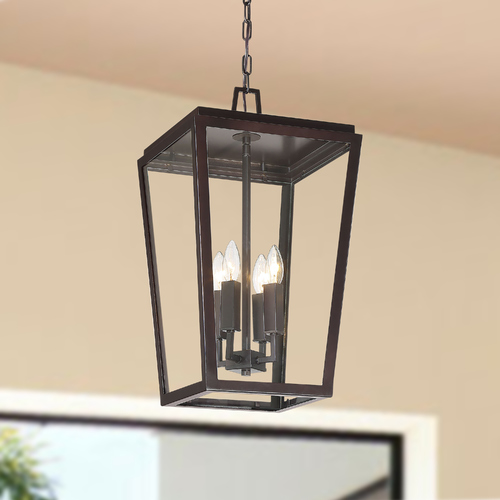 Savoy House Milton English Bronze Hanging Lantern