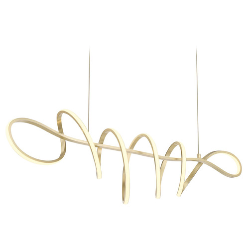 George Kovacs Astor Soft Gold LED Island Light