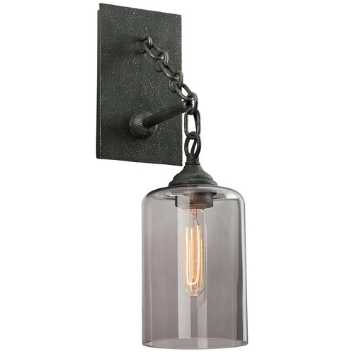 Troy Lighting Gotham Aged Pewter Sconce