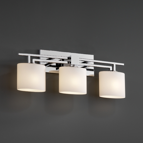 Fusion Collection Bathroom Light by Justice Design Group