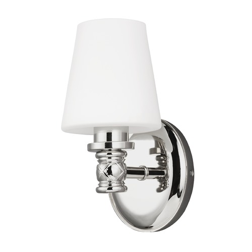 Generation Lighting Xavierre Sconce in Polished Nickel by Generation Lighting VS22101PN