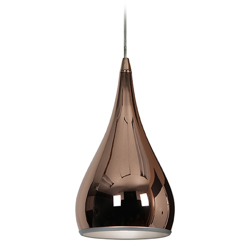 Access Lighting Essence Rose Gold Mini Pendant by Access Lighting 28093-RGLD