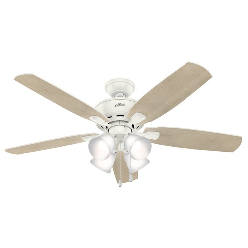 Hunter Fan Company 52-Inch Amberlin Fan in Fresh White by Hunter Fan Company 53217