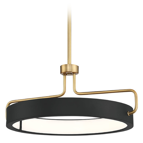 Pemberton Convertible 18-Inch Pendant in Brass by Eurofase Lighting