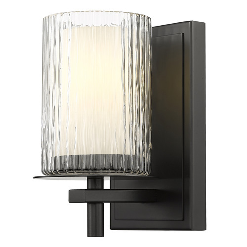 Z-Lite Grayson Matte Black Sconce