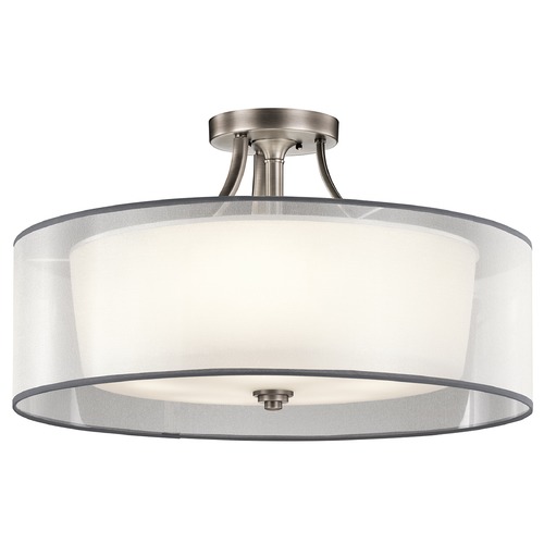 Kichler Lighting Lacey 28-Inch Semi-Flush Mount by Kichler Lighting 42399AP