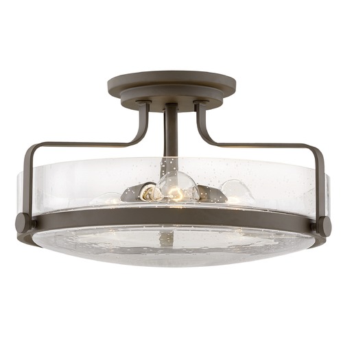 Harper 18-Inch Oil Rubbed Bronze Semi-Flush Mount by Hinkley Lighting
