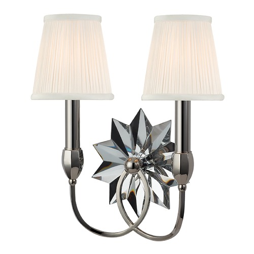 Hudson Valley Lighting Barton Polished Nickel Sconce by Hudson Valley Lighting 3212-PN