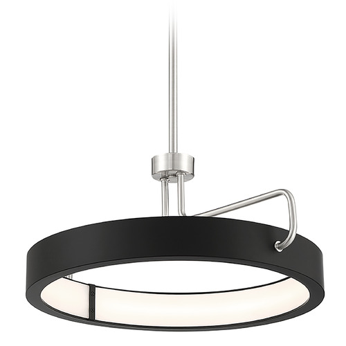 Pemberton Convertible 18-Inch Pendant in Nickel by Eurofase Lighting