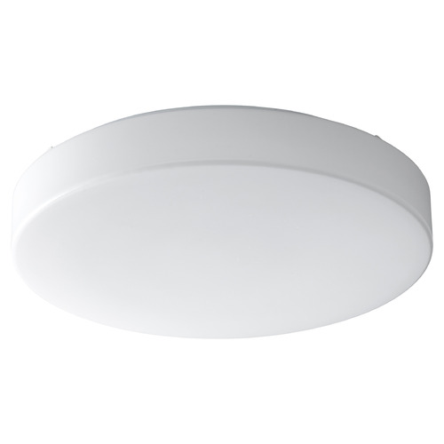 Rhythm 14-Inch LED Round Ceiling Mount in White by Oxygen Lighting