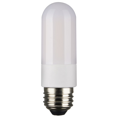 8W T10 3000K High Lumen Dimmable LED Light Bulb by Satco Lighting