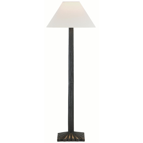 Strie Aged Iron Buffet Lamp